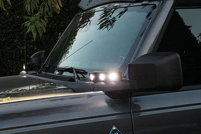 2021+ Ford Bronco Boomerang Ditch Lights